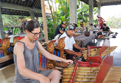 Bamboo Gambelan Class